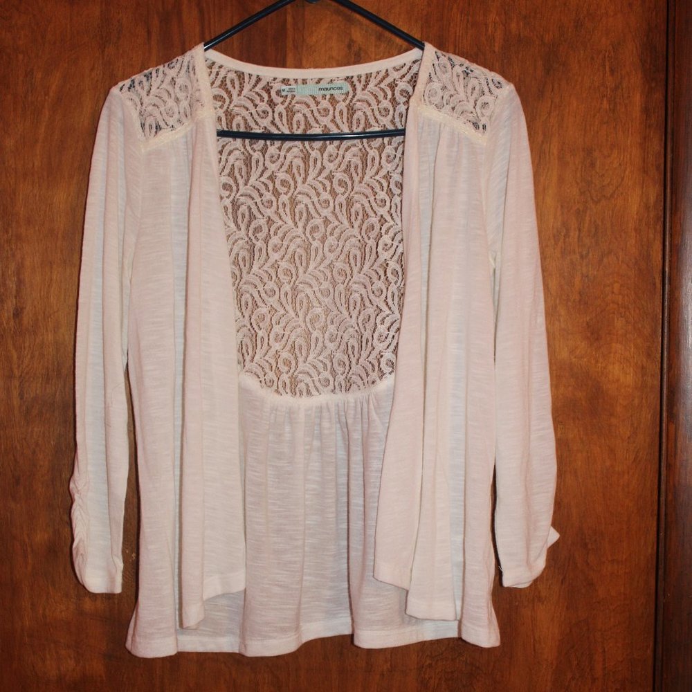 Women's lace cardigan